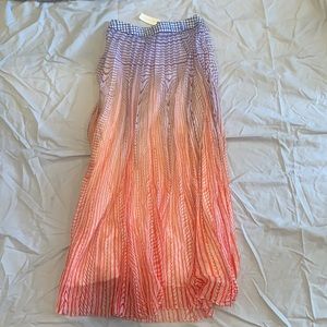 Geisha Designs Anthropologie Sunset Skirt sz 6 NWT